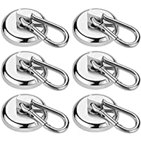 Ganchos Magnéticos- Imanes con Gancho- Super fuerte ganchos de imán de neodimio ganchos magnéticos de 32mm-Pared para…